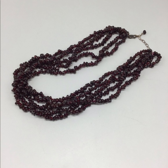 Genuine Garnet Necklace - Picture 6 of 6